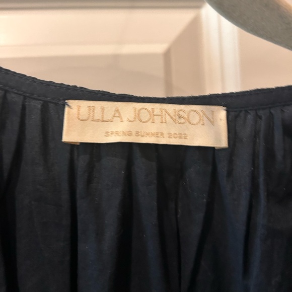 Ulla Johnson Sean tiered mini dress in midnight blue - Picture 6 of 8